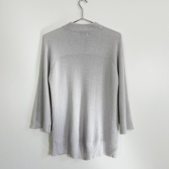 Saks Fifth Avenue Gray Turtleneck Sweater - Picture 7 of 7